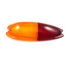 Tail light, Teardrop, Lens, Amber and Red, (LEFT) Correct with OE markings - 356A, 356B, 356C  