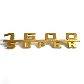 Badge / Emblem, 1600 Super, (Gold) - 356A  