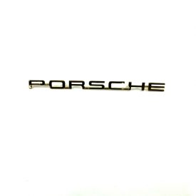 Badge / Emblem, Porsche (Gold), 2 studs, 200mm - 356B T6, 356C  