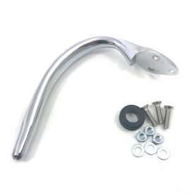 Dashboard Grab Handle, with Hardware, Chrome - 356A 356B  