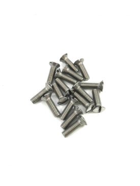 Seat Recliner, Screw Set / Hardware Kit, 16-piece, Stainless Steel - 356A  