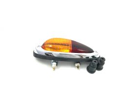 Tail light, Teardrop Assembly, Amber and Red, (LEFT) - 356A, 356B, 356C  