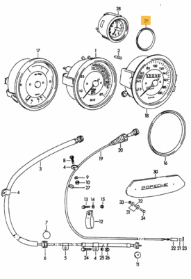 Instrument Gauge Seal Ring (50mm) - 356A, 356B, 356C  
