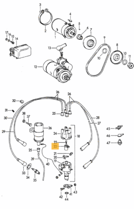Rotor Arm for Aluminium Distributors (Bosch)  