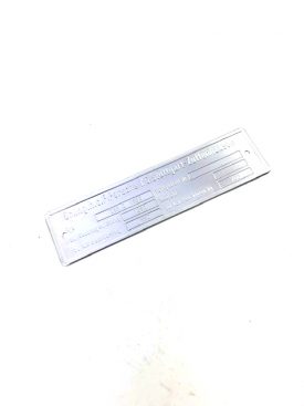 Chassis Identification Plate - 356C  