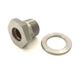 Flywheel Gland Nut and Washer - all 356  