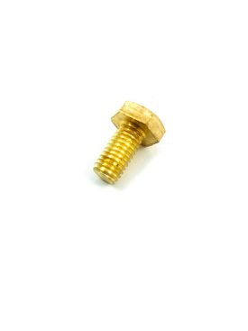 Battery, Gearbox / Transmission Earth / Ground Strap Bolt (Brass)  14mm a/f, (m8x16)  