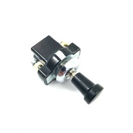 Switch for Wiper / Fog Light / Fuel Pump, Carrera Ignition with Black Knob & Chrome Bezel - 356, 356A  