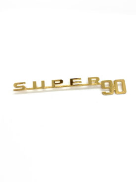 Badge / Emblem, SUPER 90 (Gold) - 356BT5  
