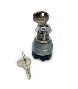 Ignition Barrel Switch, Series K100 (Bullet-Style) (Used) with 2 New Keys - 356AT2, 356BT5  