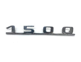 Badge / Emblem, 1500 (Silver) - 356, 356A  