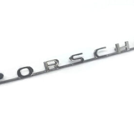 Badge / Emblem, Porsche (Silver), 5 studs, 215mm -  356, 356A  