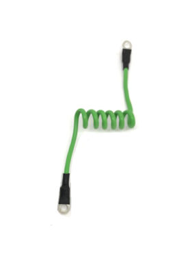 Ignition Coil to Distributor Green Wire with 2 Ring Connectors  