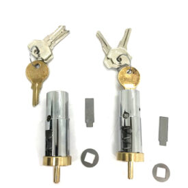 Door Handle, Lock Cylinder (Pair) keyed alike - 356, 356A T1  