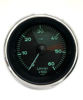 Veigel Tachometer Gauge (Date 04/54) (Rebuilt, Used Original) - 356 Pre A  