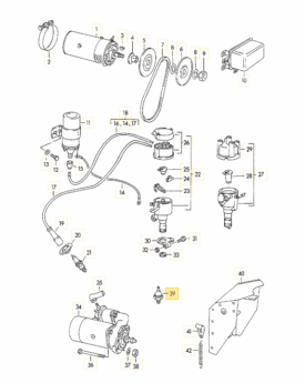 Oil Pressure Switch with Screw Connection - all 356  