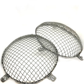 Headlight Stone Guard Wire Mesh Grilles with Tenax Fasteners (Pair) (Used Original)  