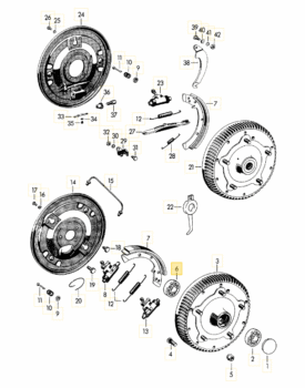 Wheel Bearing, Inner, Roller-Type - 356, 356A T1  
