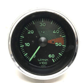 VDO Tachometer Gauge, Concave Glass (Date 07/54) (Used Original) - 356 Pre A  