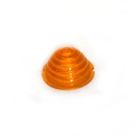 Shallow Beehive Tail / Rear Light Lens Orange - For 356A  